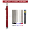 New Technology Gravity Sensor 4-in-1 Multicolour Ballpoint Pen Metal Multifunction