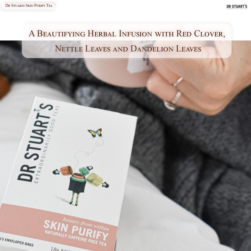Dr Stuarts Skin Purify Herbal Tea 15 Bags