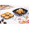 Tala Performance Yorkshire Pudding Tin, Steel, Black, 10A10680