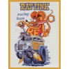 Rat Fink Racing Team, Ed Roth, Big Daddy, Daddy Roth, Metal Sign 8X12 Inches Funny Vintage Signs