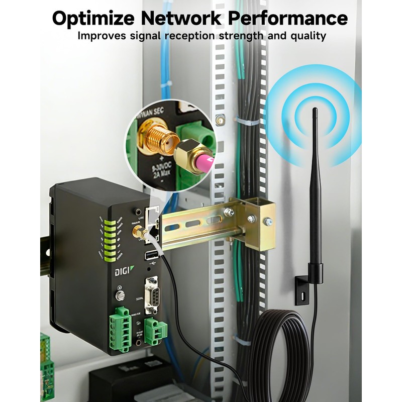 Superbat 4G LTE Outdoor Wall Mount Waterproof SMA Male Antenna