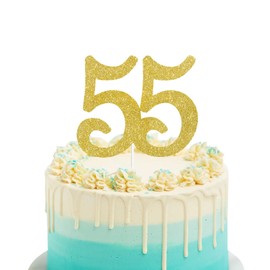 Decoración para tarta de números. 55