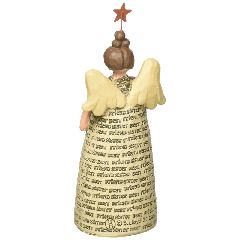 Blossom Bucket Best/Friend/Sister Angel Decor
