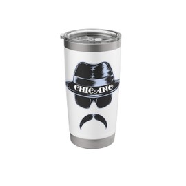Chicano Lowrider Hat Latino Stainless Steel Insulated Tumbler