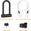 isinwheel U-Lock for Electric Scooter, Safe Lock for S9Pro/S9Max E-Scooter
