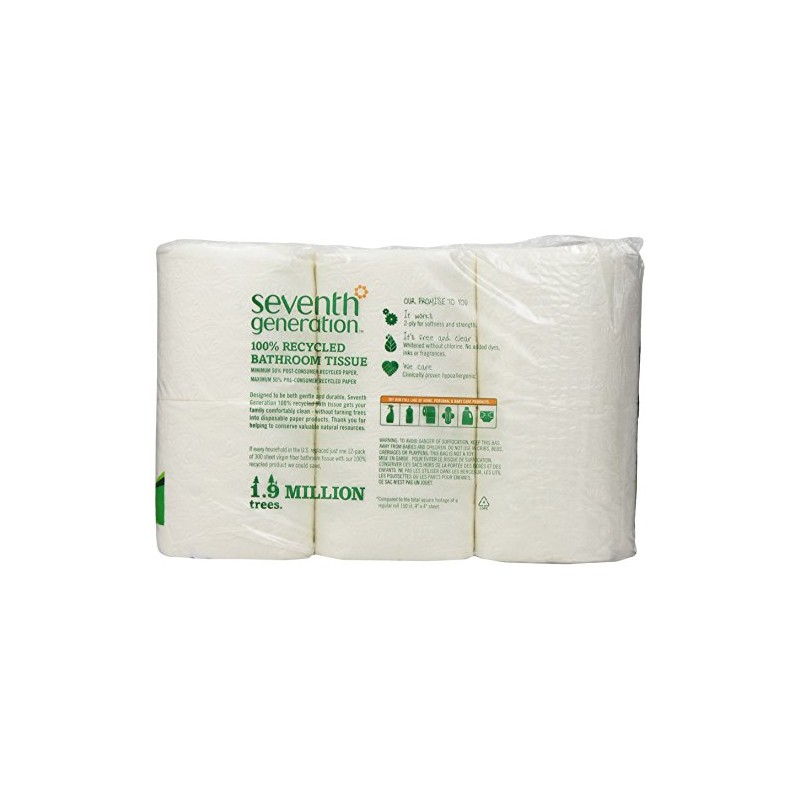 Seventh Generation Bathroom Tissue - 12 pk