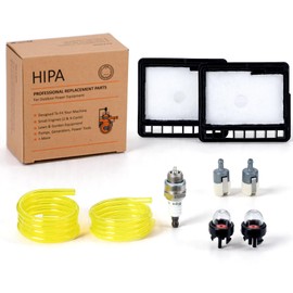 Hipa 13031039132 Air Filter Kit for Echo CS-300 CS-301 CS-305 CS-306 CS-340 CS-341 CS-345 CS-346 CS-3000 CS-3400 CS-3450 Chainsaw 13031039131 Fuel Filter