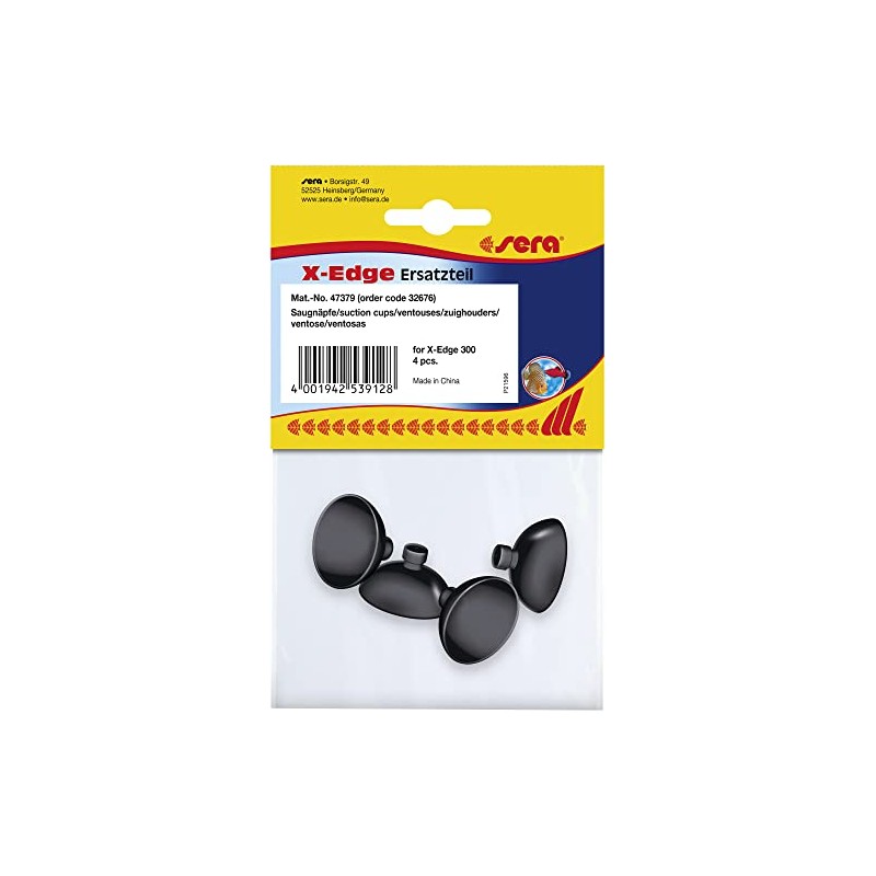 sera Suction Cups for 300 Pack of 4