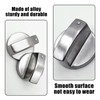 KRYMSON Pack of 5 Gas Stove Knobs, 6 mm Gas