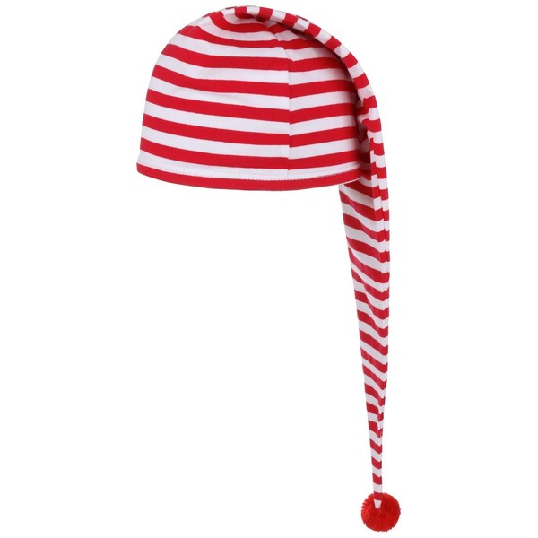 Chapeaushop Night Cap Dwarf Hat Small Hat, Red