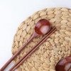 Nature Wood Wide Cutlery Set for 5 / Lacquered Wooden