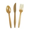 Bulk Plastic Cutlery Sets for 70, 210 Pieces, Spoons, Knives,