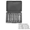 4PCS High Speed Steel Screw Extractor Set Damaged Screw Remover