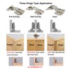 LOOTICH 110 Deg Kitchen Units Concealed Cabinet Door Mute Hinges