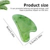 OUDQFCJ Gua Sha-Massage-Kits Natürlicher Jade Massager Guasha aus Jade Stein