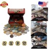 Treasure Chest of Rare Coins: 1Lb Antique Collectors Set with