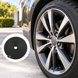 Universal Car Rim Protector Strip for Wheel Edge Protection - 8M Self-Adhesive Guard for Daily Driving and Parking