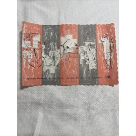 Vintage WABASH RAILROAD - Dining Car Placemat