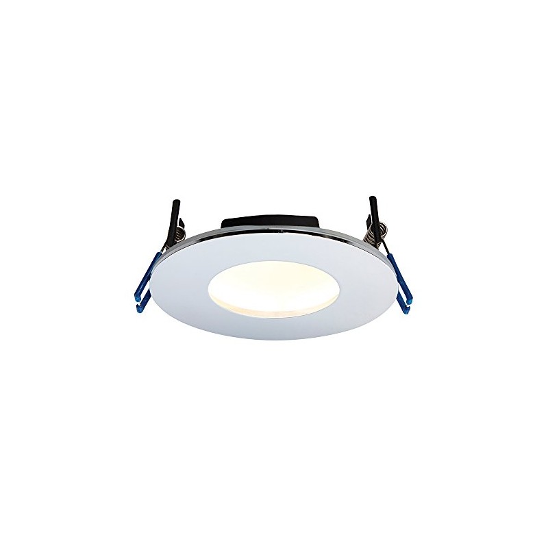 Saxby OrbitalPLUS 9W Chrome Die Cast Aluminium IP65 Warm White