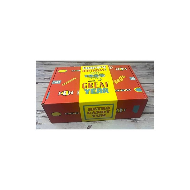 RETRO CANDY YUM ~ 1985 40th Birthday Nostalgic Candy Gift