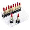 LznYi Lipstick Holder, 40 Slots Acrylic Lipstick Holder Organizer Case