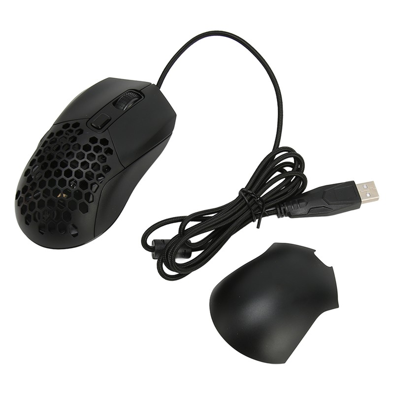 Honeycomb Gaming Mouse RGB Backlight 6 Programmable Buttons 7200 DPI