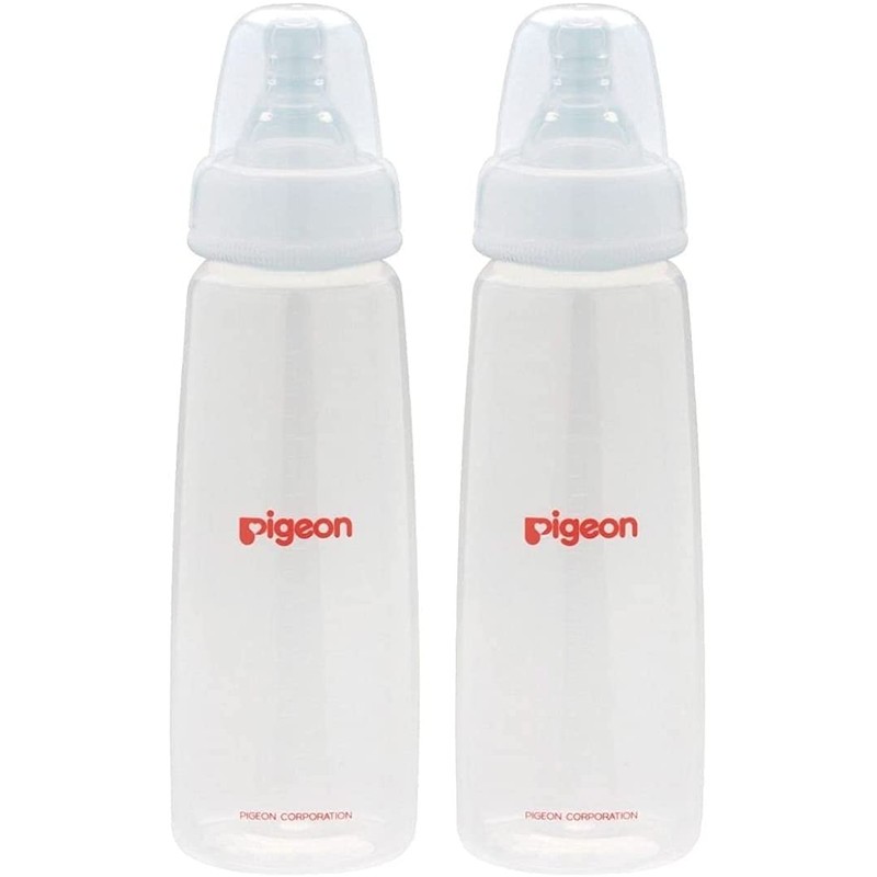 Pigeon Flexible Slim Neck Baby Bottle for 4+ Months Babies,