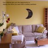 Moon Shelf Room Decor Wall Mounted Crescent Moon Shelf Wooden