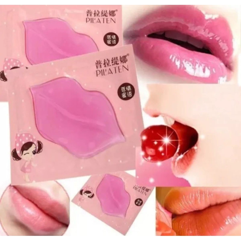Pilaten 10piezas Mascarilla Colageno Para Labios Pilaten Original