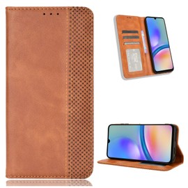 Compatible with Umidigi Bison Pro Case,Compatible with Umidigi Bison Pro Flip Stand Card Slots Wallet Cover Brown