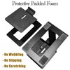 Desktop Speaker Stands Pair, Heavy Duty Desk Bookshelf Speaker Stands,