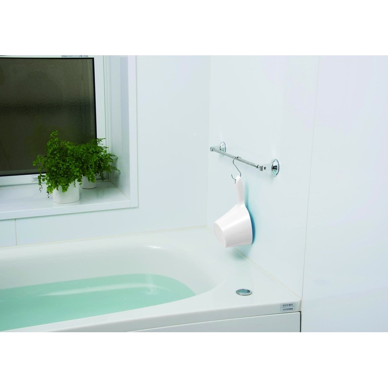 Shinko Corporation TONBO Floating Bucket with Hook Hole, White 07749