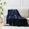 LINENOVA Fleece Throw Blanket for Couch, Sofa, Bed, Soft Lightweight