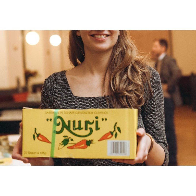 NURI Portuguese Sardines in Spiced Olive Oil - 4 Pack