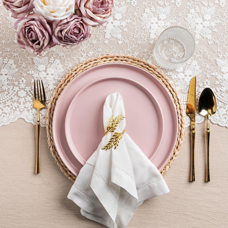 AmorArc Ceramic Dinner Plates Set of 6,10.0 Inch Matte Stoneware