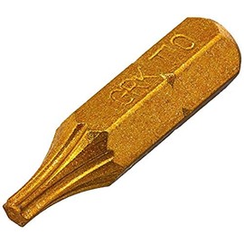 GRK CARD10-1 Carded T-10 1-Inch Bits, 2 Bits per Card, Yellow