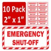 Littversions Bulk Small 2" x 1" Emergency Shut-Off Fuel Switch