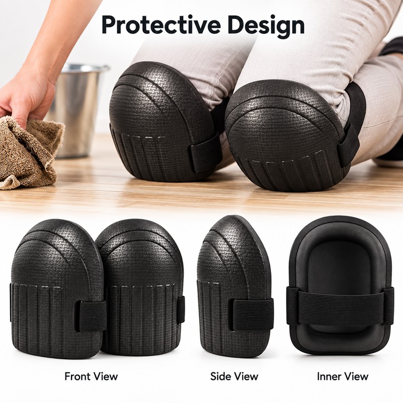 Ergonomic Knee Pads for Work & DIY – Waterproof Protective