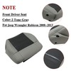 NLQR Driver & Passenger Side Bottom Replacement Seat Cover Leather