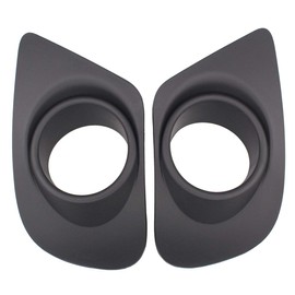 MOTOKU Front Left Driver and Right Passenger Side Fog Light Bezel Cover for Journey 2011 2012 2013 2014 2015 2016 2017 2018