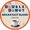 Double Donut Coffee Breakfast Blend Fresh Medium Roast Coffee SingleServe