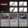 OTUAYAUTO Rear Windshield Wiper Arm Blade Set - Replacement for