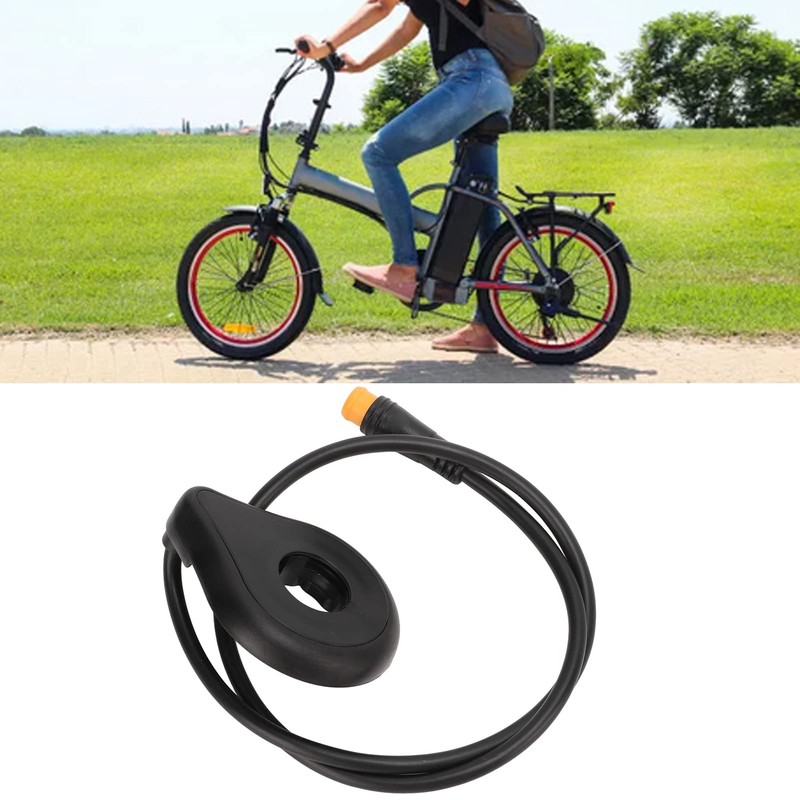 Bike Pedal Assist Sensor, Multifunctional 12 Magnets Dual Hall Electric