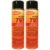 QTY2 Polymat 797 High-Temp Spray Adhesive Automotive Upholstery Glue [160F]