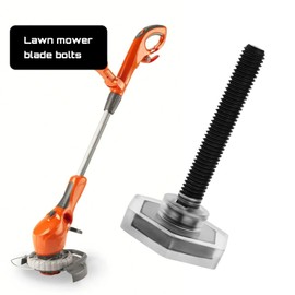 eMagTech Pack of 2 Metal Blade Bolt Lawnmower Blade Bolt Screw Assembly Compatible with Flymo Compact 300 330 350 380 400 Lawn Mowers