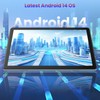 Tablet, 2025 Android Tablet with Keyboard 14GB+128GB+1TB Expand, 4G Cellular
