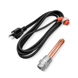Engine Block Heater, Engine Block Immersion Heater Fits for Ford 7.3L Lincoln Mercury Detroit Diesel International Caterpillar Hino Mack Nissan, 3/4" NPT Thread 120V 1000W