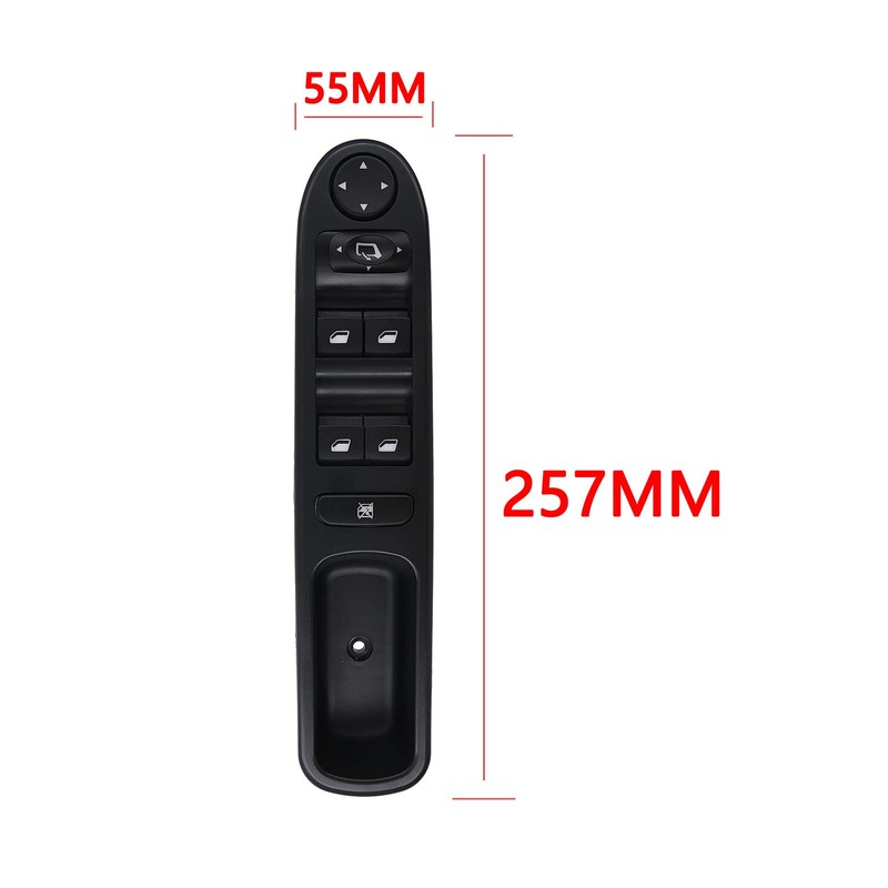 KAOLALI 6554KT Window Regulator Switch for Peugeot 307 307SW 307CC