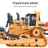 GS GOOLSKY RC Bulldozer, 1/24 Scale 2.4GHz 9CH Remote Control