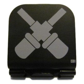 US Navy Gunners Mate Badge Laser Etched Hat Clip Black